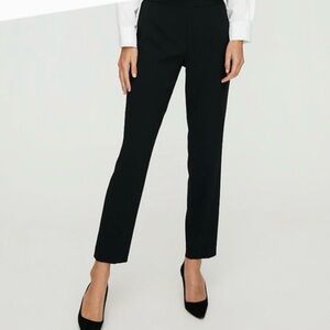 Babaton Conan Pant Cropped Ankle 23” Inseam Size 4 Women’s Classic Black Trouser